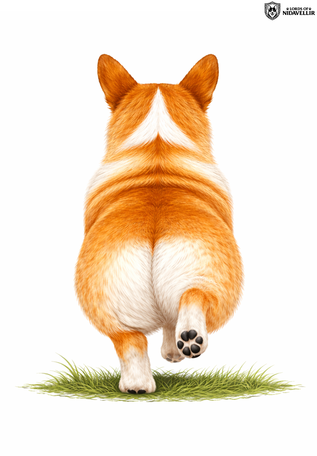 Prawidłowa akcja tyłu – lekkie zbieżne stawianie łap